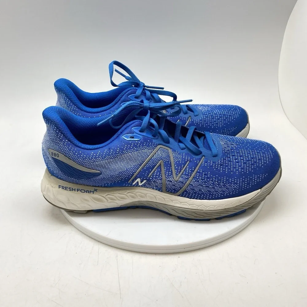 New Balance Sneakers Womens 11 B Fresh Foam X 880v12 W880H12 Blue Running Shoes